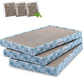 Ultimate Cat Scratcher Pad - 3-Pack Extra Wide Cardboard Scratch Boards with Catnip for Indoor Kittens