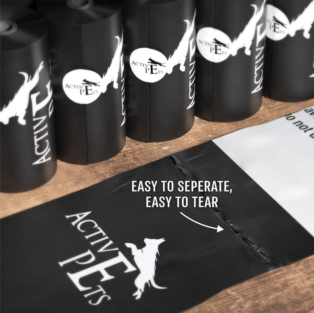Ultra Durable Lavender-Scented Dog Waste Bags - Leak-Proof & Eco-Friendly for Hassle-Free Cleanup