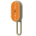 3-in-1 Electric Cat & Dog Steam Brush - Groom, Massage & Remove Hair Effortlessly!
