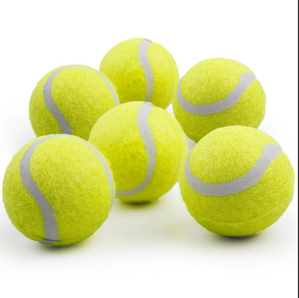 6-Pack Mini Tennis Balls for Dogs - Perfect Fetch Toy for Puppies and Small Breeds (2-Inch AFP Automatic Ball Launcher Refills)
