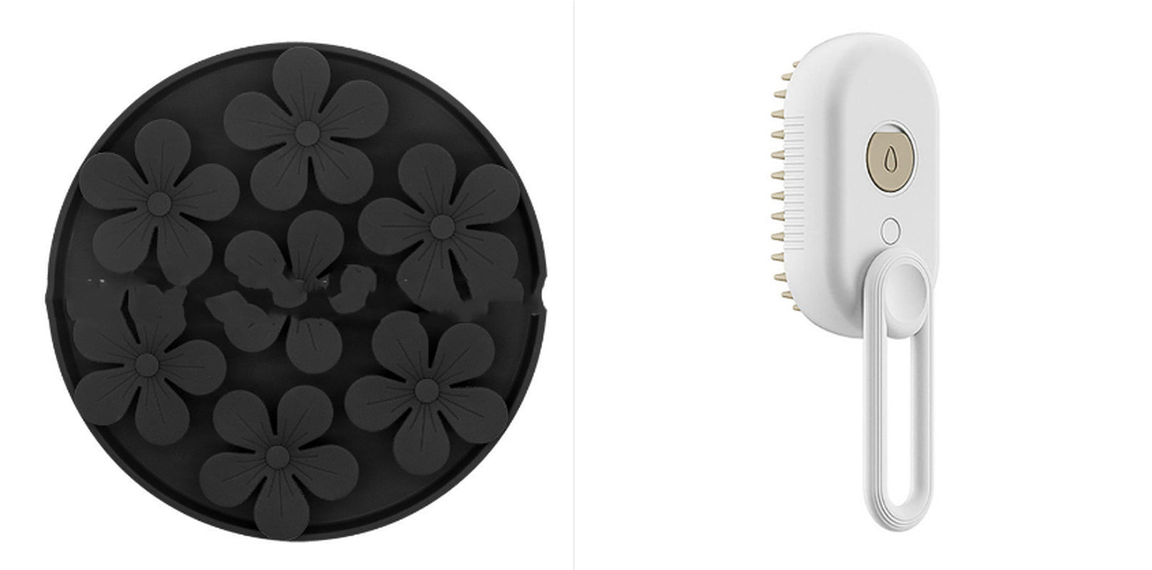 3-in-1 Electric Cat & Dog Steam Brush - Groom, Massage & Remove Hair Effortlessly!