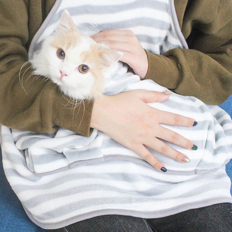 Pet-Friendly Women's Apron - Non-Stick, Anti-Grab Design for Cat and Small Dog Lovers