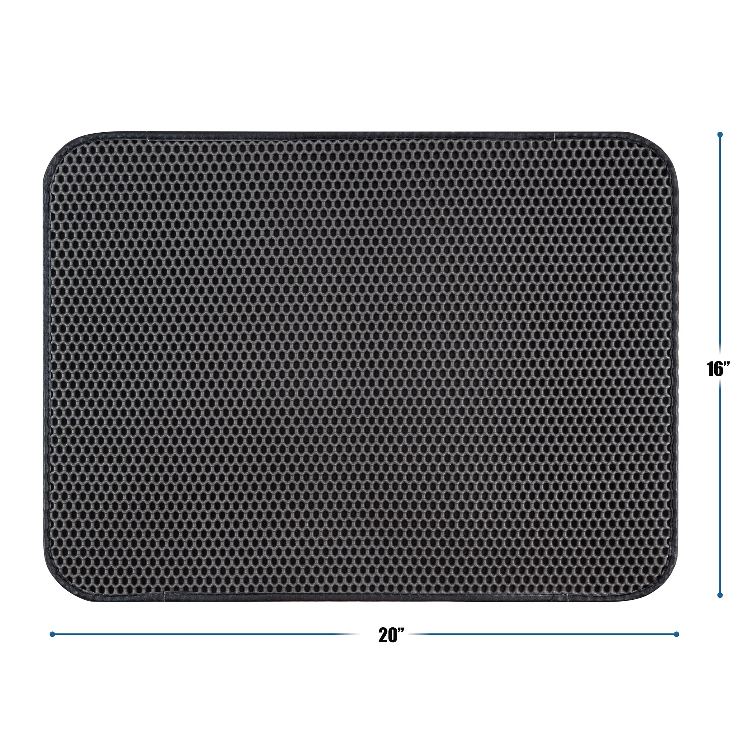 Ultimate Cat Litter Trapping Mat - Waterproof Honeycomb Design for Effortless Cleaning!