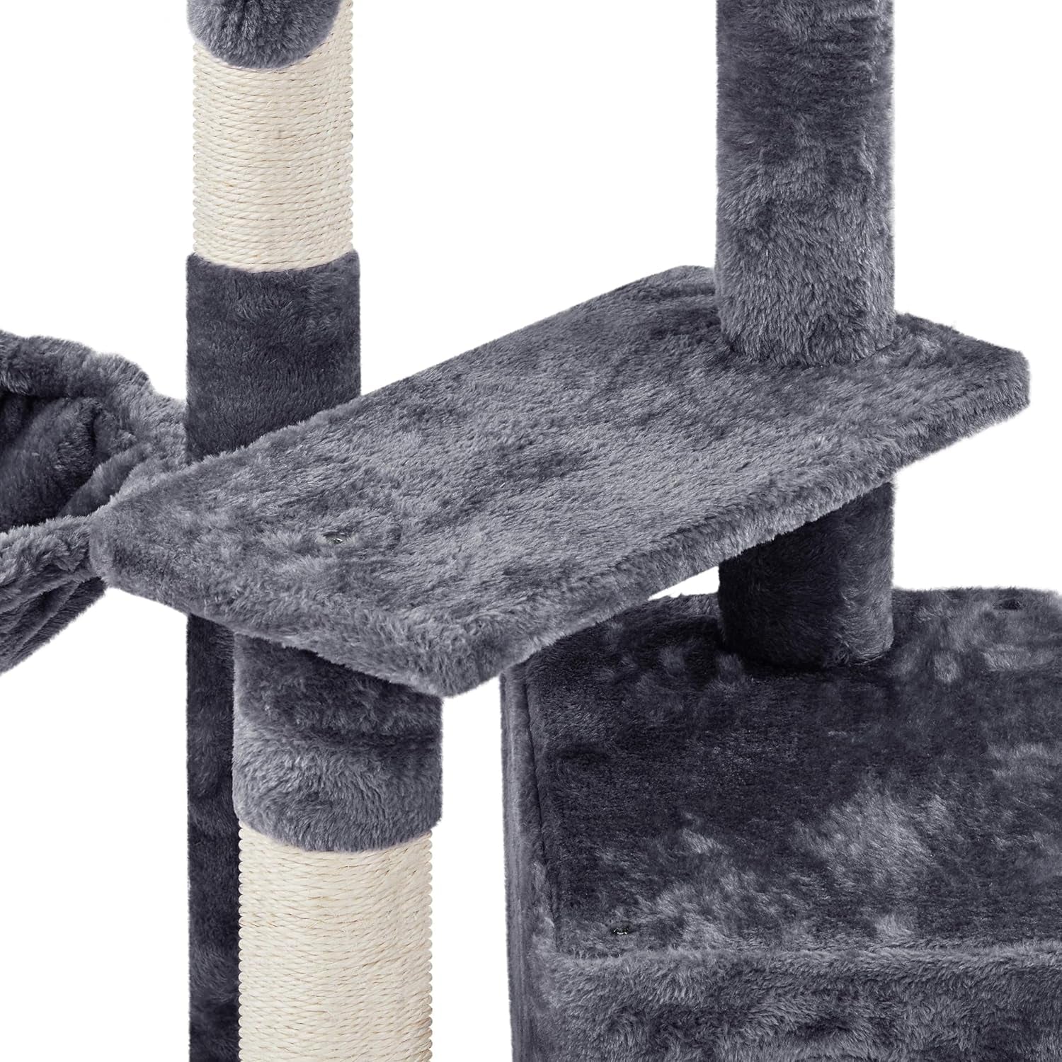 Multi-Level Cat Tree Tower - 34" Kitty Condo with Scratch Boards & Sisal Posts - Perfect Indoor Activity Center for Kittens