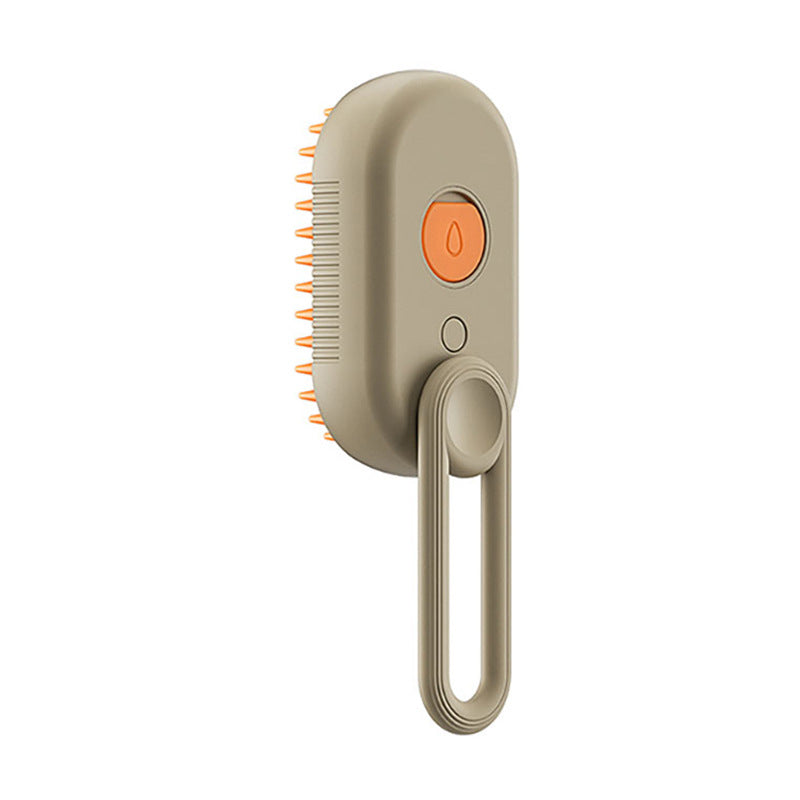 3-in-1 Electric Cat & Dog Steam Brush - Groom, Massage & Remove Hair Effortlessly!