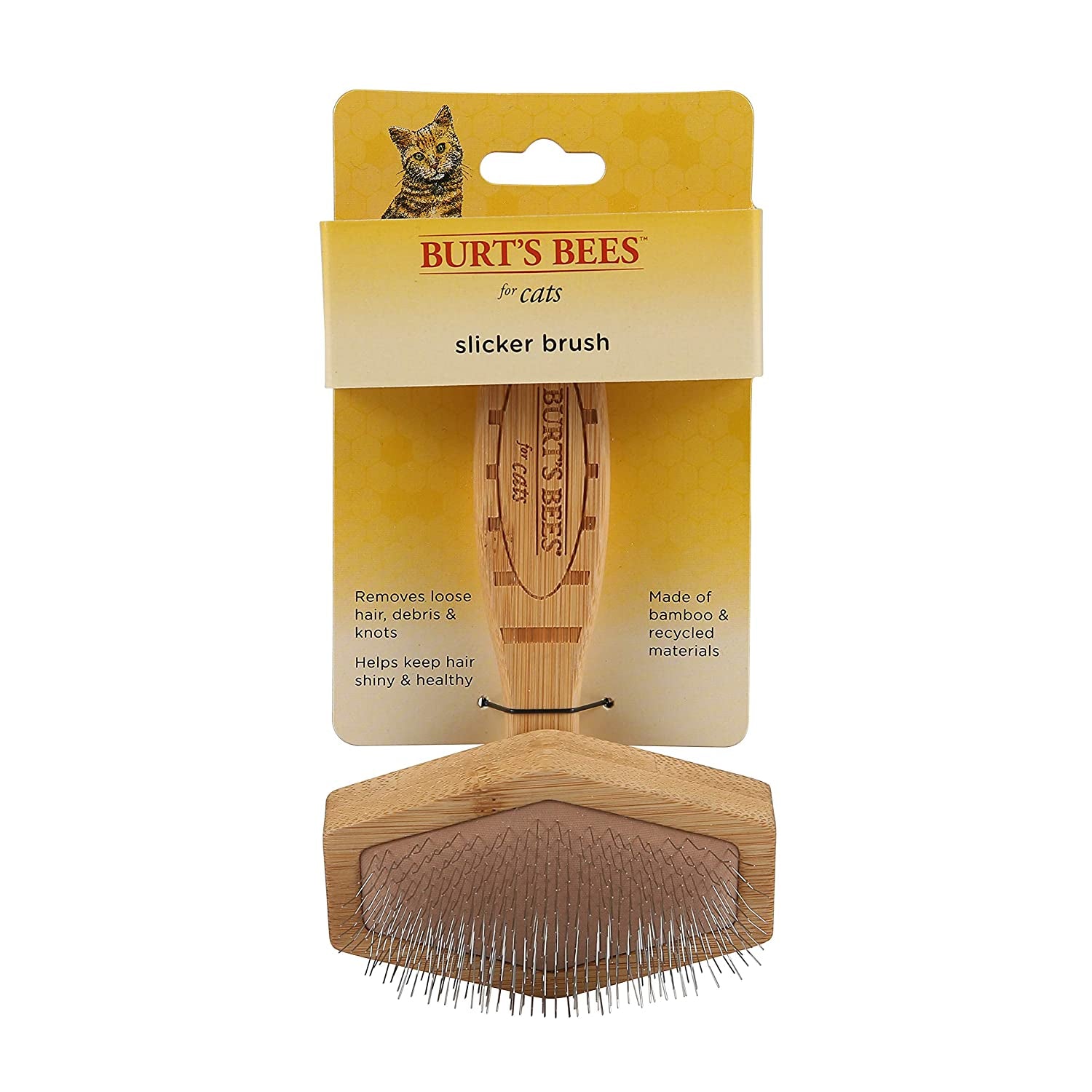 Ultimate Cat Slicker Brush | Effortless Fur Removal & Matting Prevention | Daily Grooming for a Silky Smooth Coat