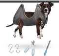 Ultimate Pet Grooming Hammock Harness with Nail Clippers & Accessories - Perfect for Stress-Free Nail Trimming of Large Dogs!