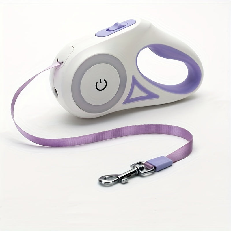 Durable 3M & 5M Retractable Dog Leash - Automatic Pet Lead for Large Dogs & Cats, Perfect for Walks and Runs